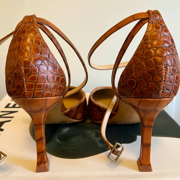 Vince Camuto Snakeskin Heels - Picture 3 of 4